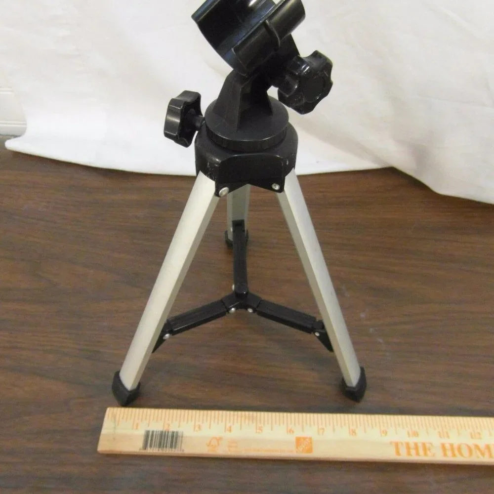 SILVER BLACK PROFESSIONAL CAMERA PHOTOGRAPHER TRIPOD APPROX. 12